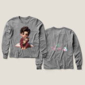 パジャマ市松模様にスのベビーと子猫バイナタッシュ (デザイン 正面&背面)