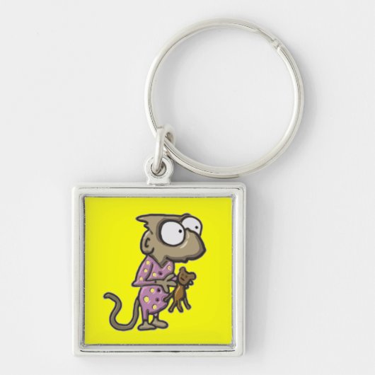 パジャマ猿Keychain キーホルダー (正面)