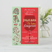 パジャマ&パンケーキパーティの招待状 招待状 (スタンド正面)