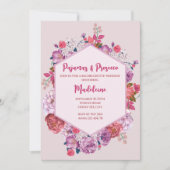 パジャマ&プロセッコバチェロレッテ週末の日程 招待状 (正面)