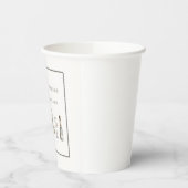 パジャマ&プロセッコパーソナライズされたバチェロレッテ 紙コップ (左)