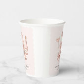 パジャマ＆プロセッコ ブライダルシャワー バチェロレッテ 紙コップ (右)