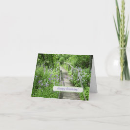 パスが少ない誕生日カード カード