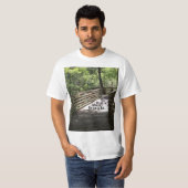 パスが常に真っ直ぐでない  Tシャツ (正面フル)