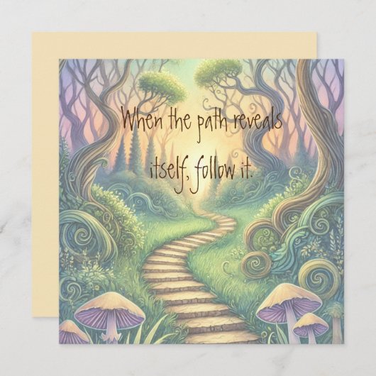 パスと引用文カード (正面/裏面)