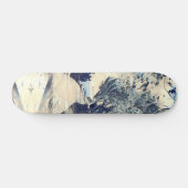 パスと木のビーチ日本のスタイル スケートボード (横)