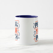 パスのペダル操作、サイクリング マグカップ (中央)