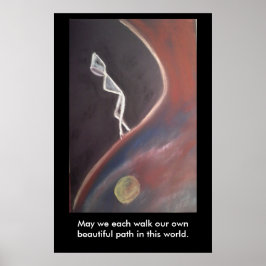 パスのポスターを歩く ポスター