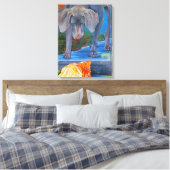 パスの交差 キャンバスプリント (インサイチュ (寝室))