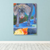 パスの交差 キャンバスプリント (インサイチュ (ウッドフロア))