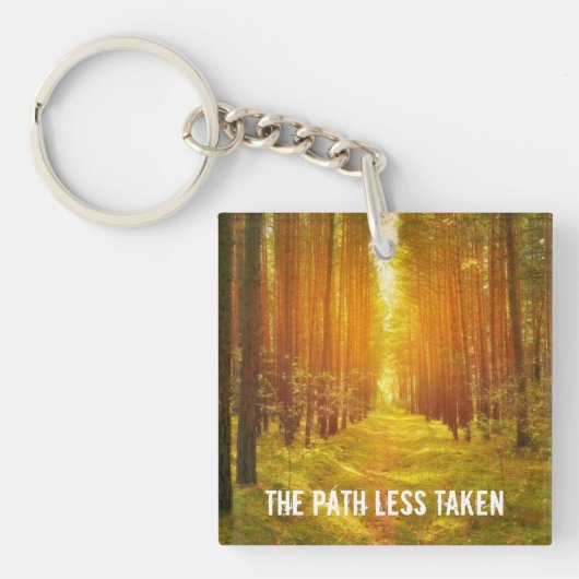 パスの取り込み回数が少ない キーホルダー (正面)