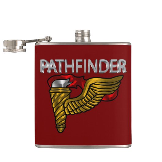 パスの開拓者バッジ - “Pathfinder”フラスコ フラスク (オープン)