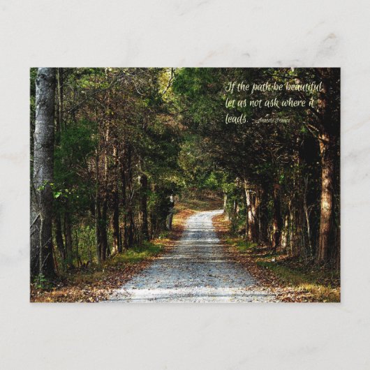 パスもしが美しい… ポストカード (正面)