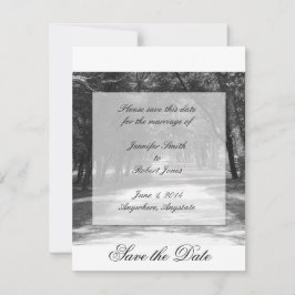 パスをオフにする日付カードを保存する セーブザデート