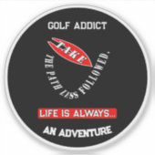 パスを小さくす後を追る シール (正面)