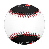 パスを小さくす後を追る 野球ボール (裏面)