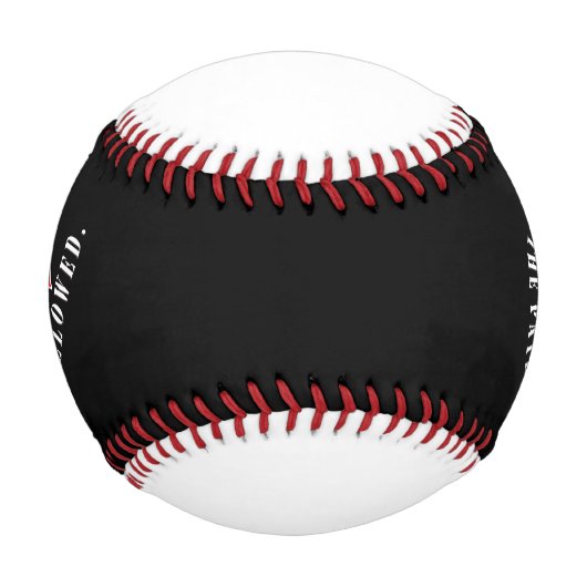 パスを小さくす後を追る 野球ボール (正面)