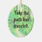 パスを移動しないオーナメント セラミックオーナメント (右)
