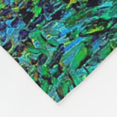 パスインザウッズヴァンゴッホファインアート フリースブランケット (角)