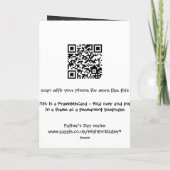 パスウェイ – 父の日のアー素晴らしト – アイスホッケー カード (裏面)