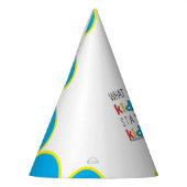 パスオーバーパーティーハットキッズテーブル パーティーハット (左)