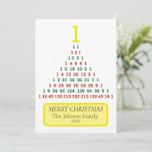 パスカルの三角形の木 シーズンカード (スタンド正面)