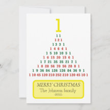 パスカルの三角形の木