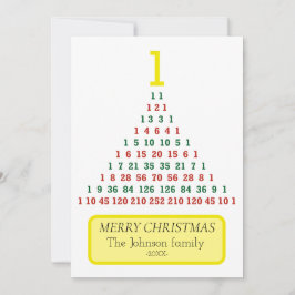 パスカルの三角形の木 シーズンカード