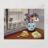 パスカルの『パンセ』のある静物画 ポストカード (正面)