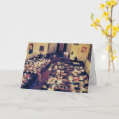 「パスカルキャンドル照明」イースターカード カード (黄色い花)