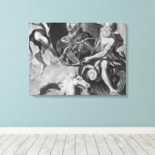 パスカル・パオリ キャンバスプリント (インサイチュ (ウッドフロア))