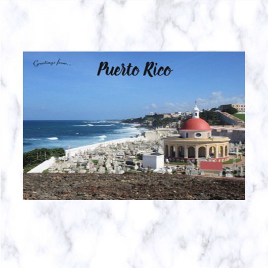 パスキのサンタ・マリア・マグダレナ墓地 ポストカード