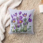 パスキュー花の枕 クッション (ブランケット)