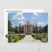 パスコカウンティコートハウスフロリダ ポストカード (正面/裏面)