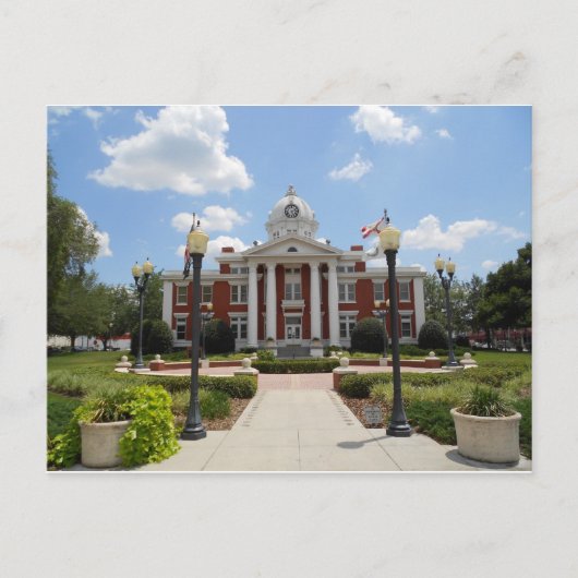 パスコカウンティコートハウスフロリダ ポストカード (正面)