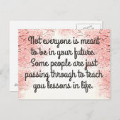 パススルー引用文 ポストカード (正面/裏面)