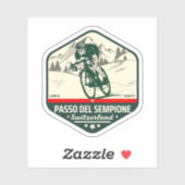 パスソデルセンピオーネイタリアンスイスマウンテンズサイクリング シール (シート)