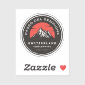 パスソデルセンピオーネイタリアンスイスマウンテンズモト シール (シート)