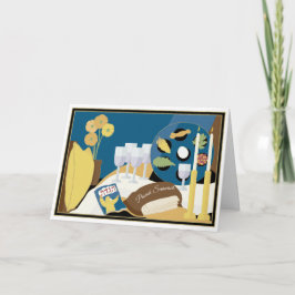 パスソーバーのグリーティングカード「パスソーバーのシーダーディナー」 カード