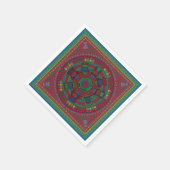 パスソーバーカクテルナプキンズシーダーテーブルパターン スタンダードカクテルナプキン (角)