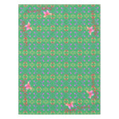 パスソーバーカスタム文字バラバタフライテーブルクロス テーブルクロス (正面)