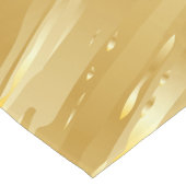 パスソーバーシーダーエレガント金ゴールドスワッシュパーソナライズされた ロングテーブルランナー (コーナー)