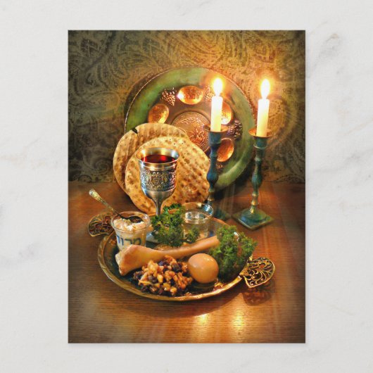 パスソーバーシーダーテーブルワイン&マッザー ポストカード (正面)