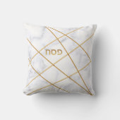 パスソーバーシーダー金ゴールドロカスタムds大理石枕 クッション (正面)