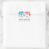 パスソーバーステッカー広場「マッゾー、マッゾーメン!」 スクエアシール (バッグ)