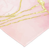 パスソーバーセダーエレガント金ゴールドウォーターカラーヘブライ語 ロングテーブルランナー (コーナー)