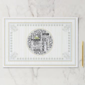 パスソーバーティアウェイランチョンマットパッド/パスソー葉バーズ» ペーパーパッド (インサイチュ)