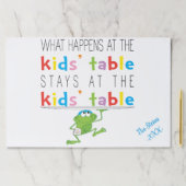 パスソーバーティアウェイランチョンマット/パスソーバーキッズテーブルPA ペーパーパッド (インサイチュ)