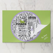 パスソーバーティアウェイランチョンマット/パスソーバーメインズ紙PL ペーパーパッド (折り畳み)