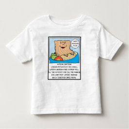パスソーバートドラーセおもしろいダー漫画 トドラーTシャツ